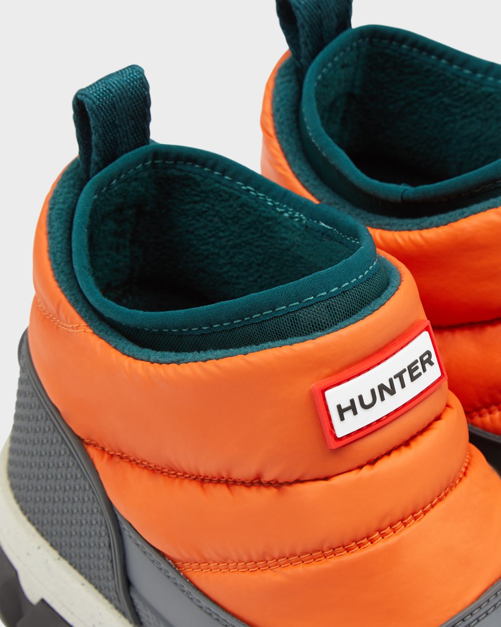 Womens Snow Boots - Hunter Original Insulated Ankle (19JPGZHMN) - Orange